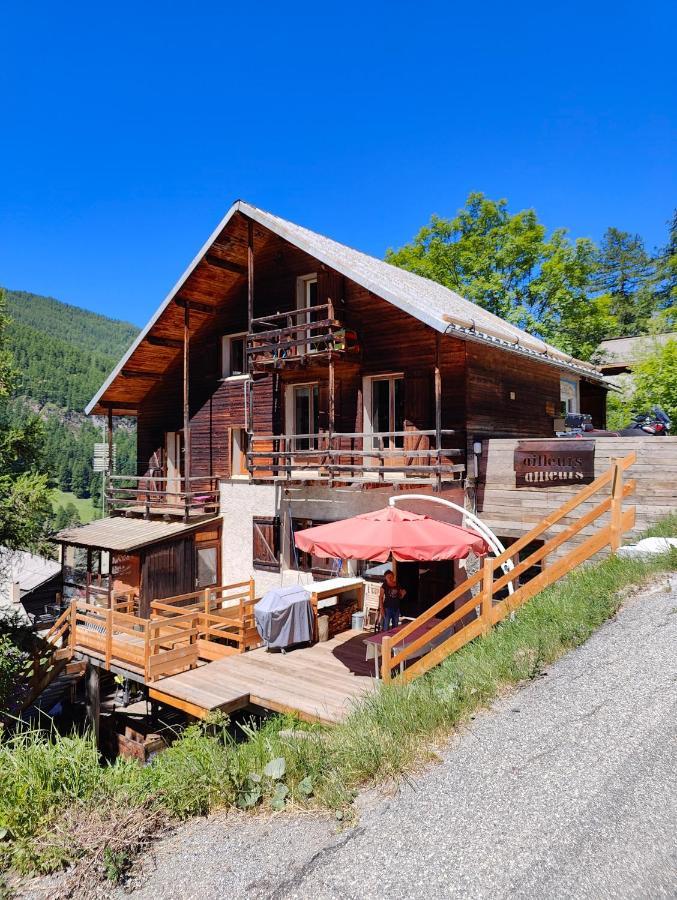 Chalet Ailleurs Appartement A Molines En Queyras المظهر الخارجي الصورة